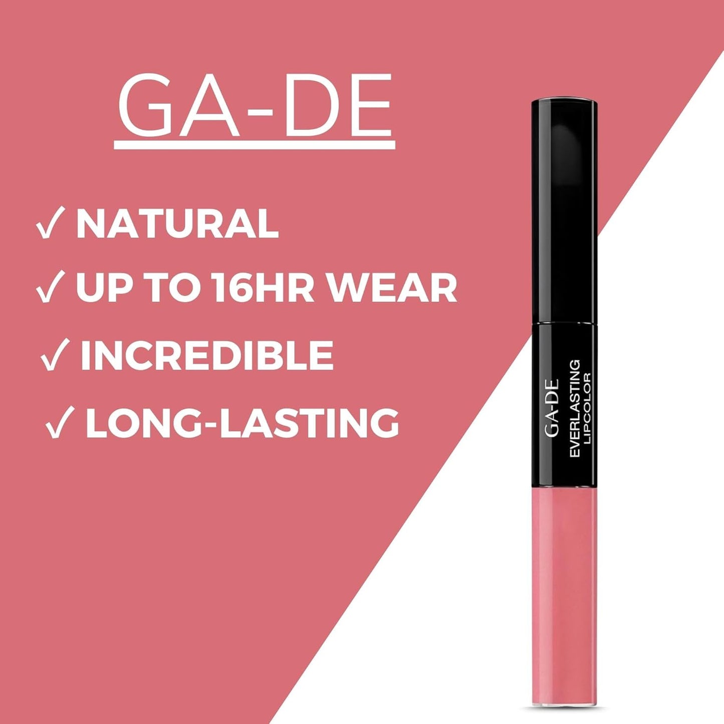 Everlasting Lip Color - Full Coverage, Moisturizing Lipstick | Quick-Dry, Long Lasting - 0.28 oz