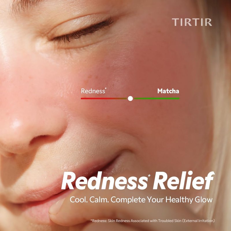 TIRTIR Matcha PDRN Calming Cream 1.69 Fl Oz | 24H Hydrating Korean Cruelty Free Moisturizer Daily Skin Care for Sensitive to All Skin