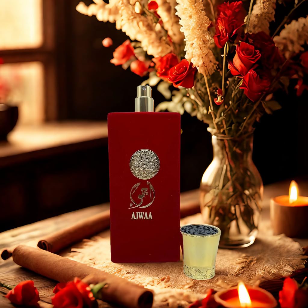 AJWAA Concentrated Red women's cologne 3.4 Fl. Oz. Eau de Parfum Spray