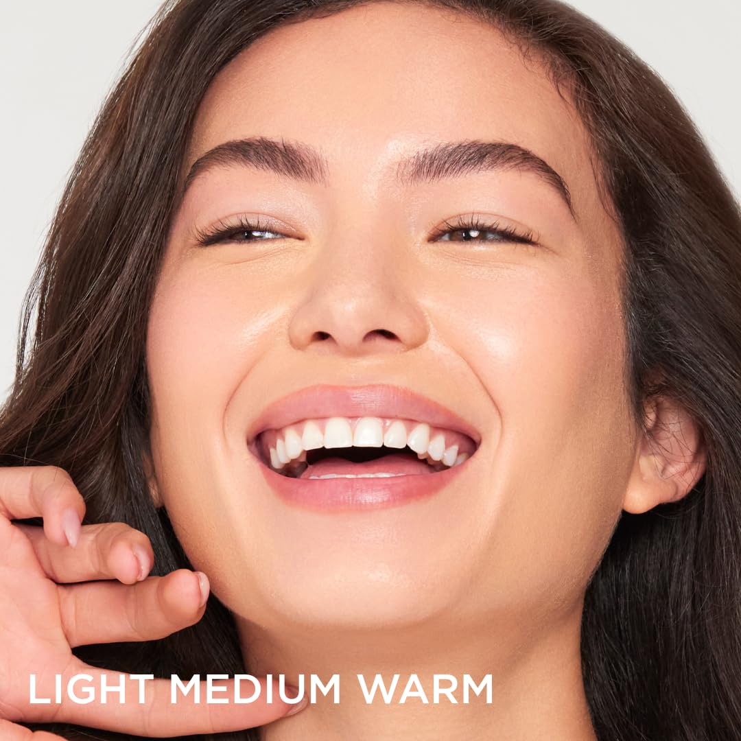 Haleys Re-Wind Concealer & Beauty Blender Set - Full Coverage Brightening Concealer + Latex-Free Makeup Sponge | Light/Medium-Warm, Smooth Soft-Matte Finish