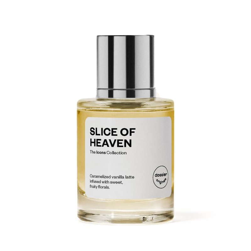 Dossier Slice of Heaven Eau de Parfum - Long-Lasting Sweet Almond Vanilla Fragrance | 1.7 fl oz (50ml)
