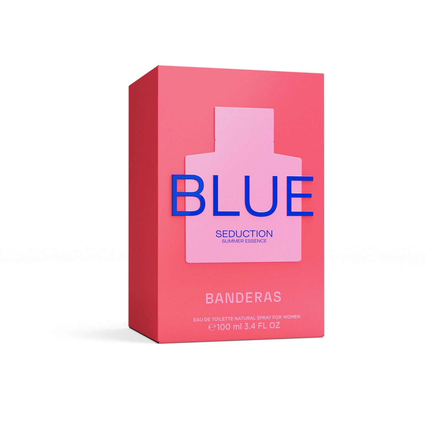 Antonio Banderas Banderas Perfumes - Blue Seduction Summer Essence - Eau de Toilette for Women - Long Lasting - Bright and Sensual Fragrance - Ideal for Day Wear - 3.4 Fl Oz