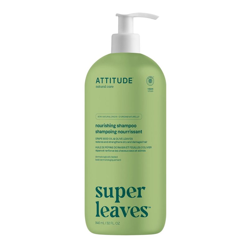 Nourishing Hair Shampoo - EWG Verified for Dry & Damaged Hair | Vegan, Plant-Based, 32 Fl Oz