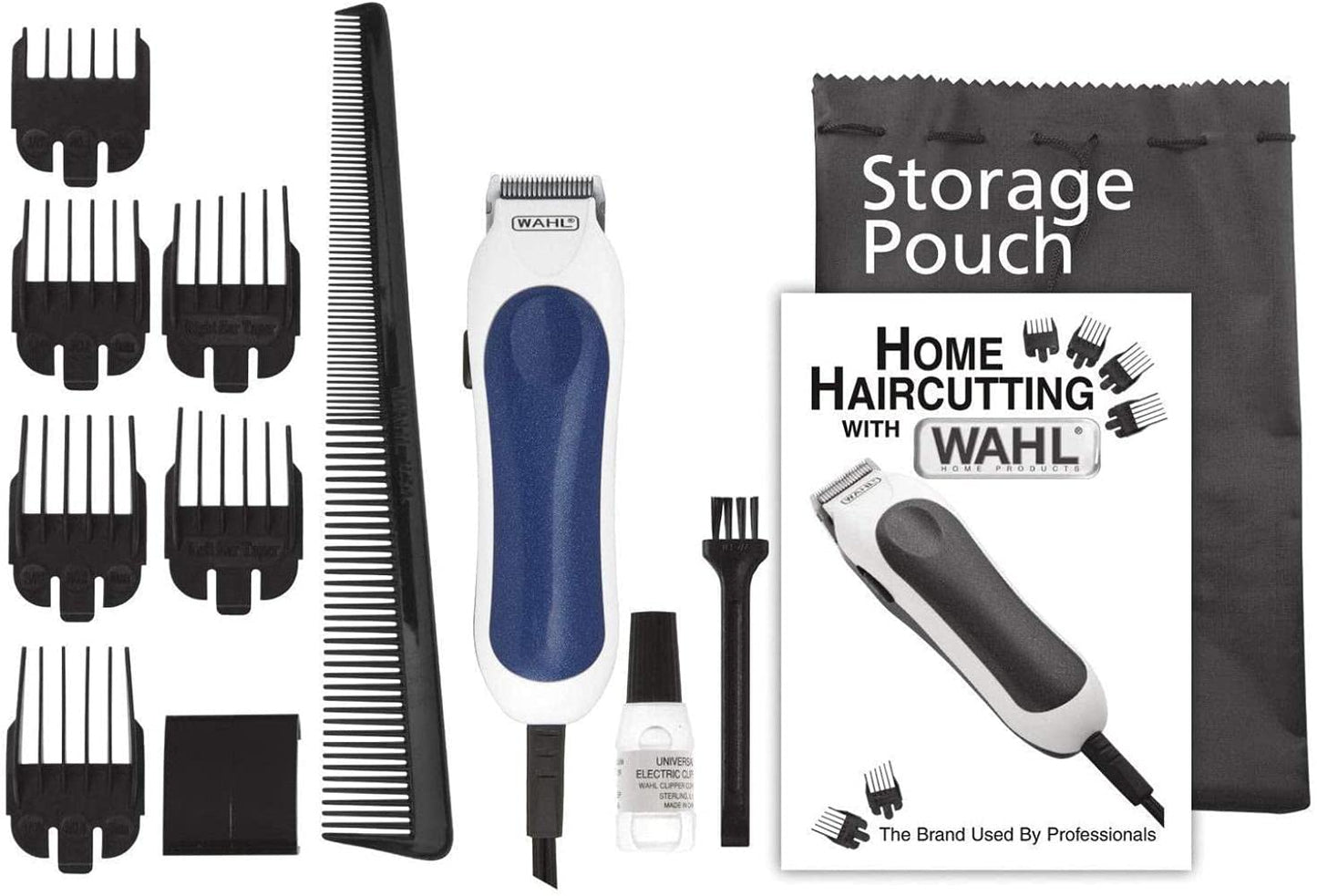 Wahl 12 Pieces Mini Pro Cord Clipper and Trimmer 9307