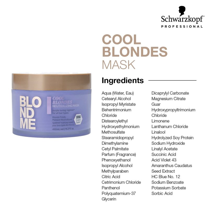 BlondMe Cool Blondes Neutralizing Mask 200ml