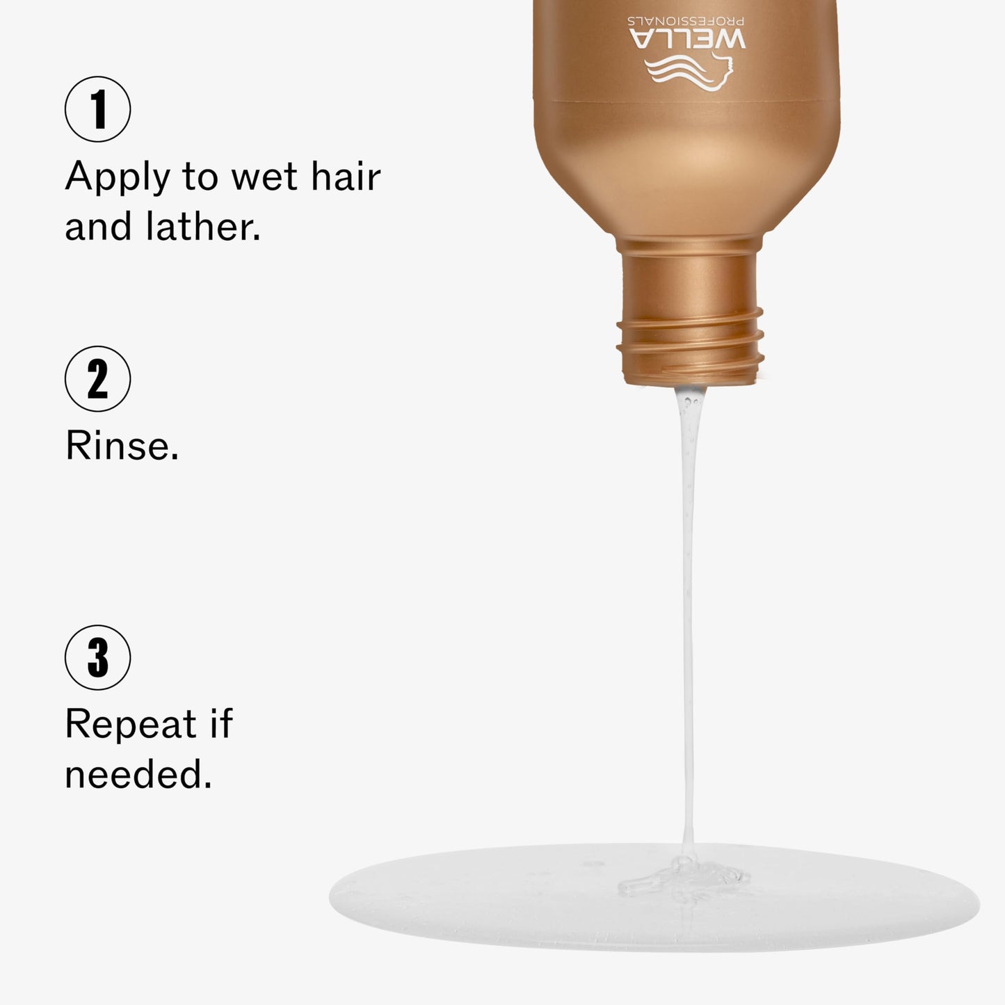 Wella Professionals ULTIMATE SMOOTH Shampoo for Dry, Dull & Frizzy Hair | With Squalane & Omega 9 | 8.4 Fl Oz