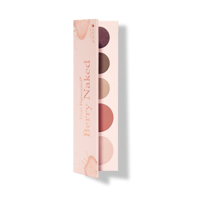 100% PURE Berry Naked Makeup Palette All in One Compact 3 Eyeshadow, Blush, Face Highlighter, Fruit Pigmented Natural Nude, Rose, Smokey Neutral for All Skin Types - Vegan (Nude to Smokey Tones)