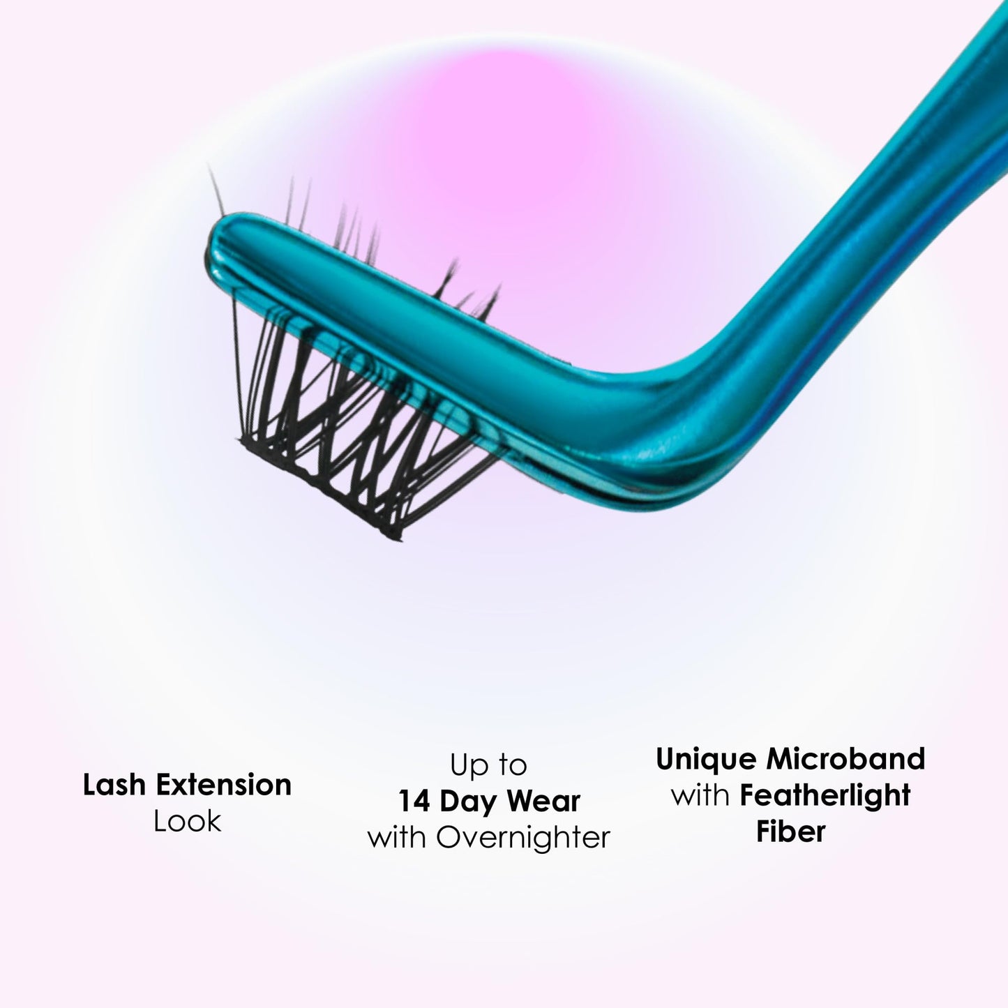 FALSCARA False Eyelash Clusters Special All Inclusive Starter Kit, Bond & Seal, Precision Applicator, Overnighter & Remover, 36 Lengthening 10mm-14mm Sporty Rounded Natural Volume Lash Extension Wisps
