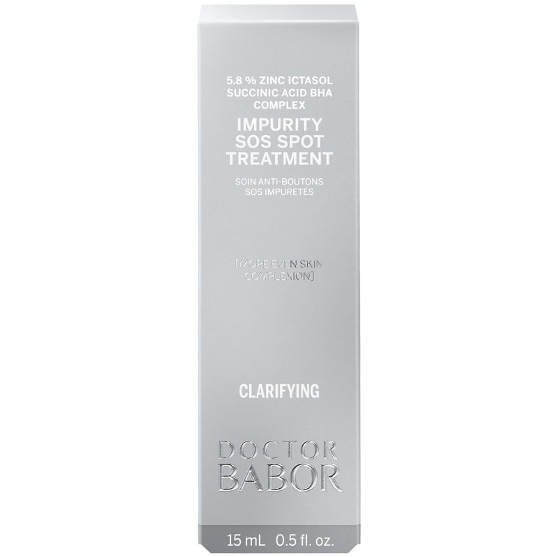 DOCTOR BABOR Impurity SOS Spot Gel – Quick-Action Blemish Care for Pimples, Breakouts & Impurities