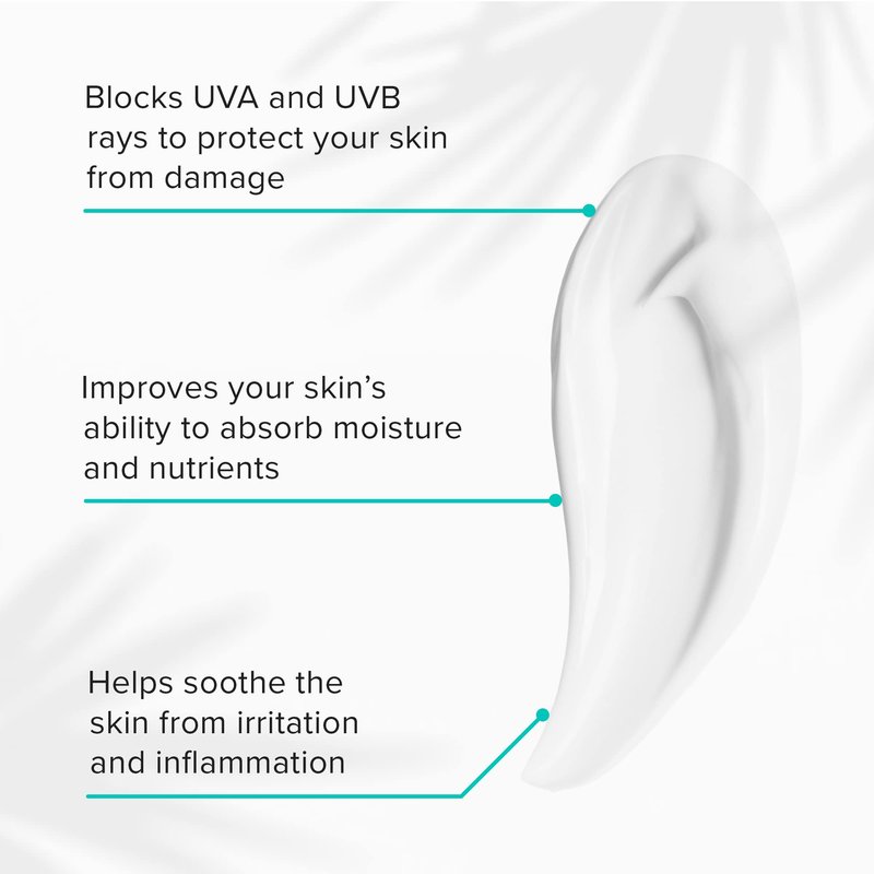ClarityRx Skin Defense Broad-Spectrum SPF 50, Natural Plant-Based Moisturizing Face & Body Sunscreen With Zinc & Hyaluronic Acid (2 Oz)