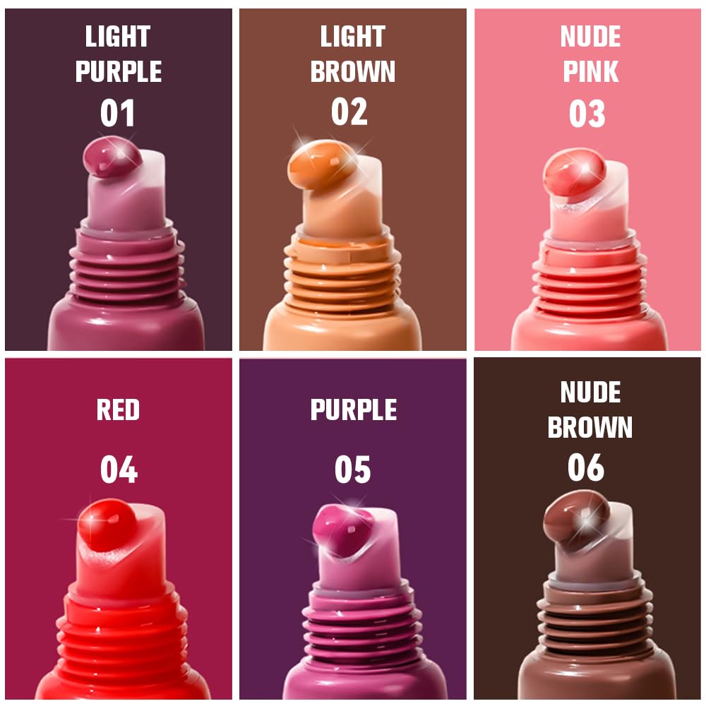 2Pcs Summer Lip Butter Lip Balm Glow Reviver Lip Gloss, Melting Lip Serum, Ultra-Hydrating Natural Vegan Lip Balm, Sheer-Tinted Shine & Hydration, Soothes & Softens Dry Lips (03+04)