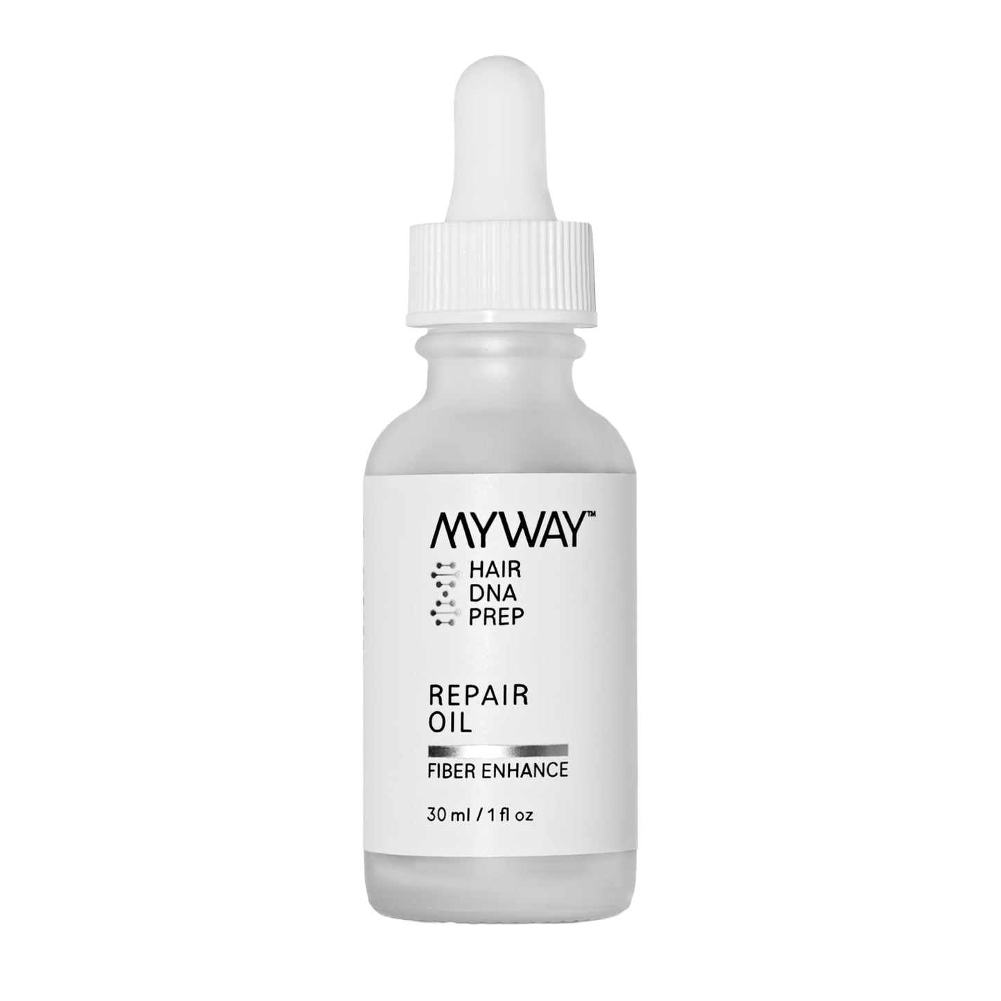 My Way Hair DNA Repair Oil – Restorative and Heat Protectant Oil for Frizz Control – Adds Shine and Seals Split Ends – Paraben, Phthalate, Sulfate, and Cruelty-Free Hair Care (1 oz)