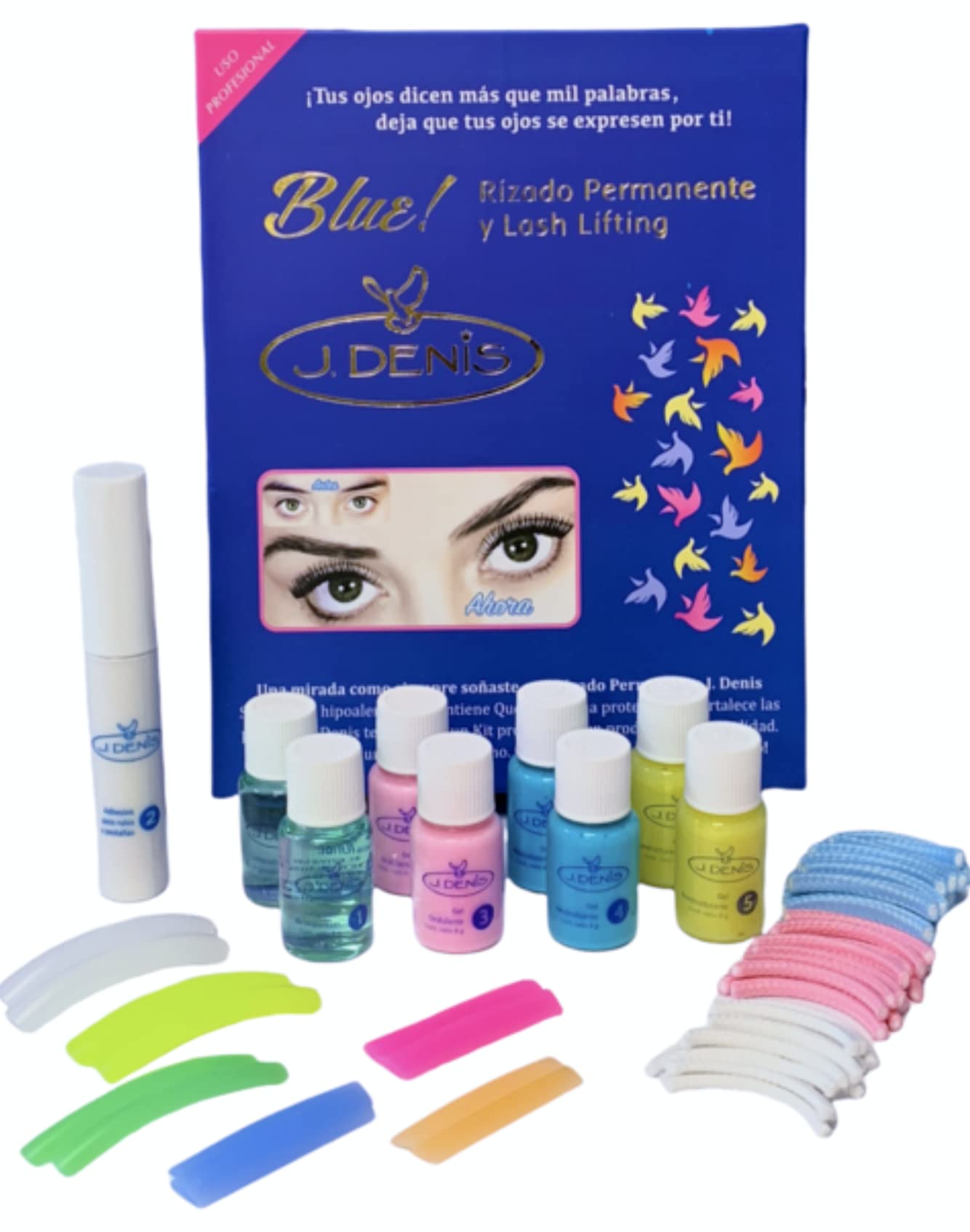 J. Denis J Denis Blue Curly Permanent And Lash Lifting For Eyelashes