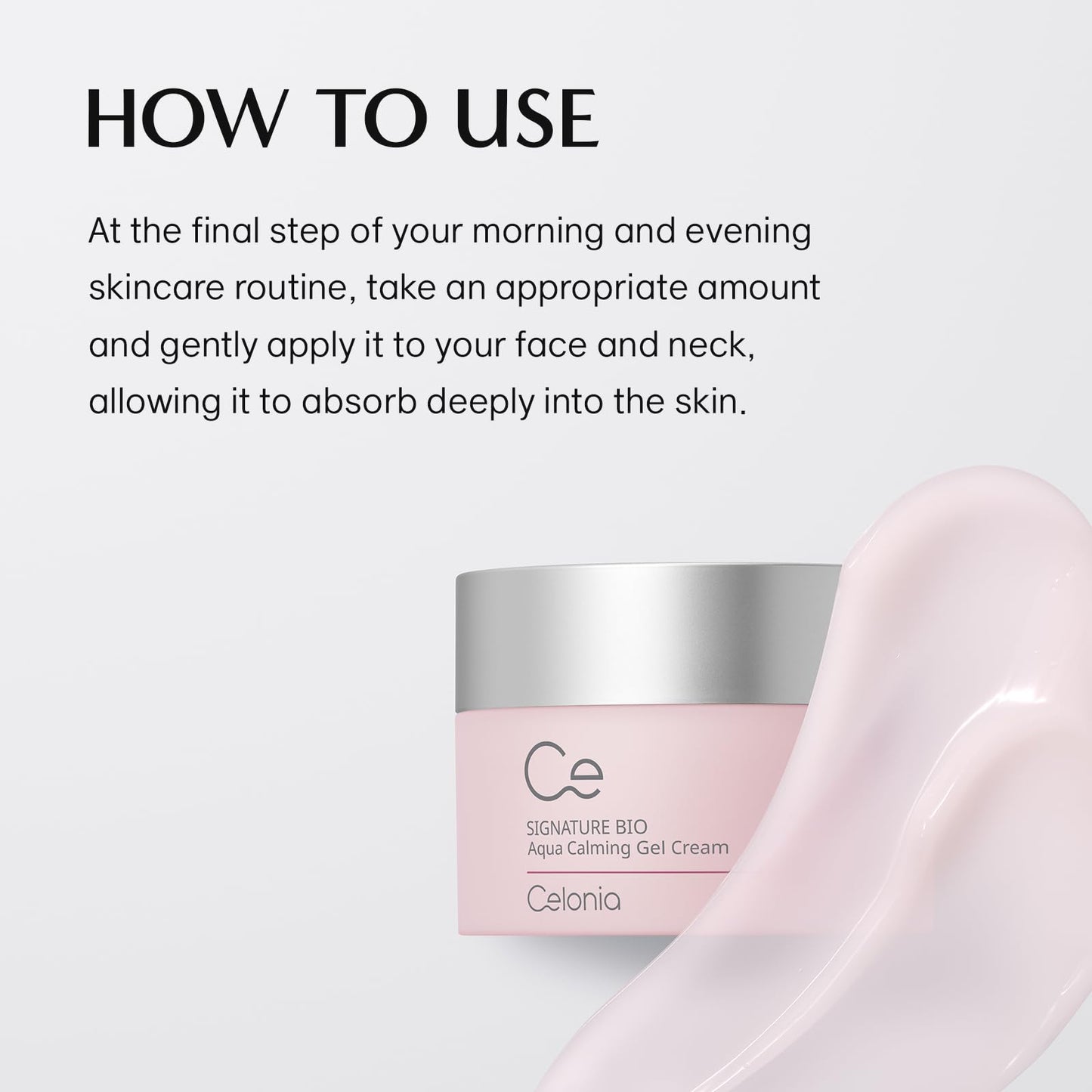Celonia Signature Bio Aqua Calming Gel Cream, Korean Luxury Anti-Aging Skincare, Premium Bio Stem cell Skin Care, Cooling Calming Soothing And Deep Hydrating Cream For Face 50ml