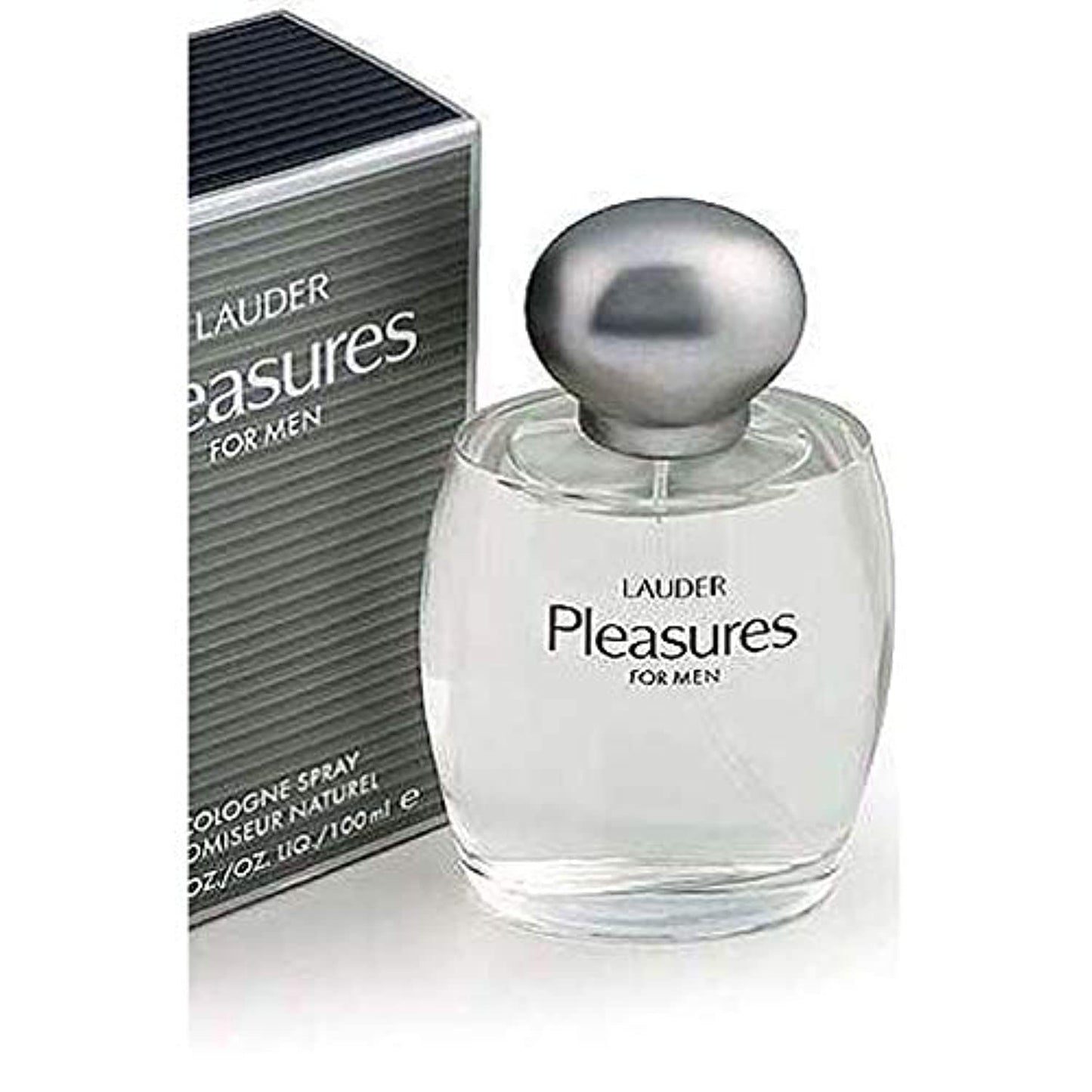 Estee Lauder Pleasures Cologne Spray for Men - 3.4 Ounces | Fresh & Invigorating Fragrance