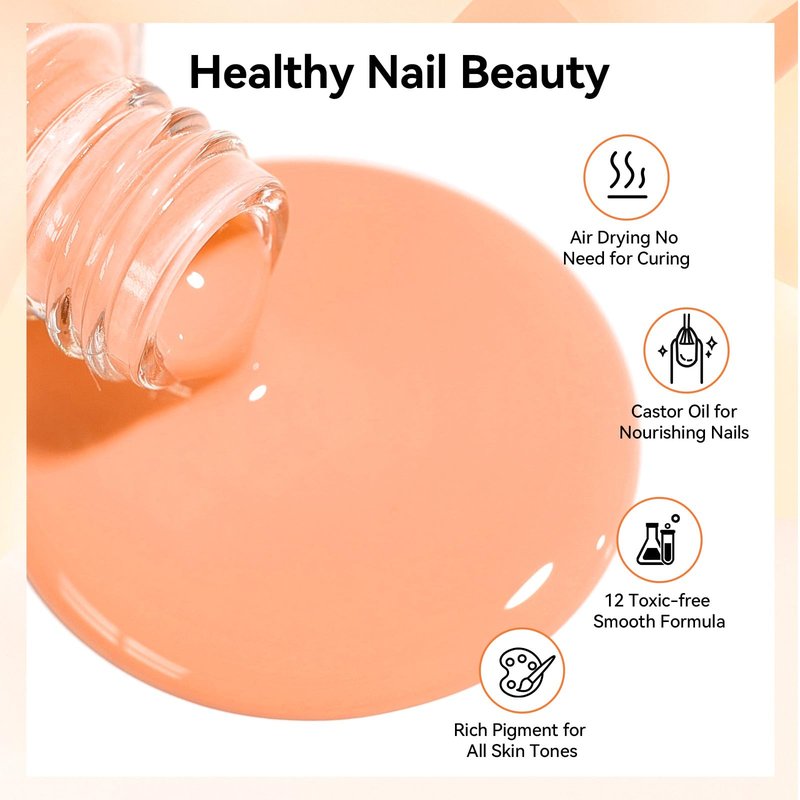 Nailshion Nude Gray Nail Polish Set Neutral 16 Colors with Base Top Coat Remover Pads, Nude Brown Burgundy Dusty Rose Fast Dry Fingernail Polish Set, Non-Gel, Rich in Castor Oil Nail Art Kit