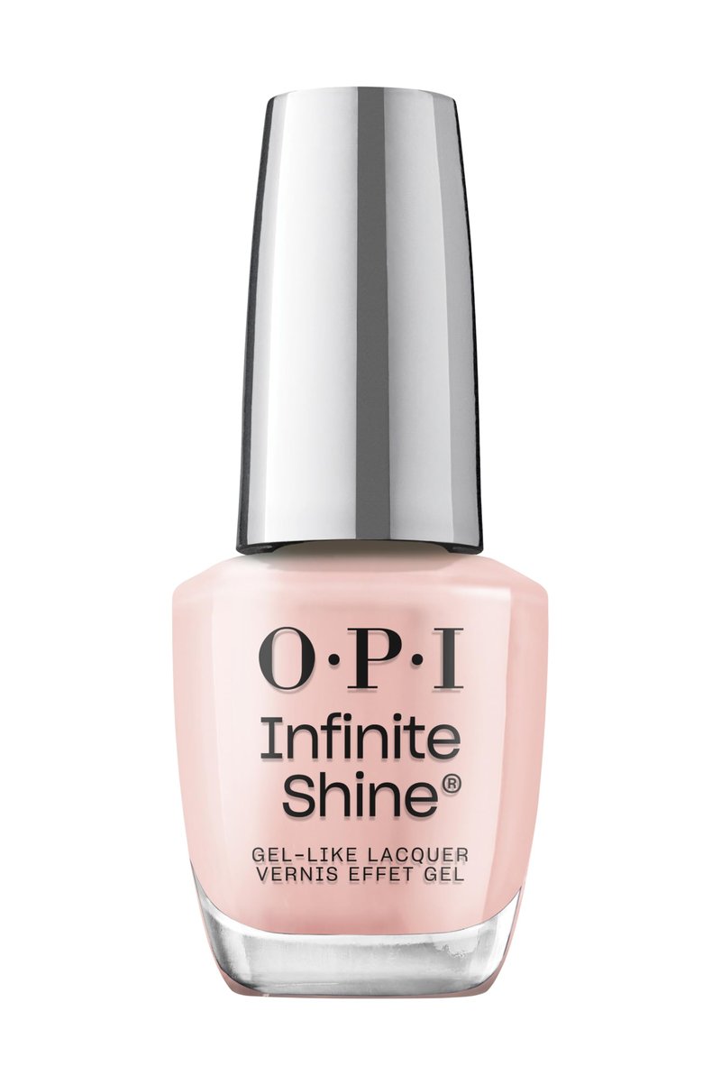 OPI Infinite Shine Bubble Bath | Sheer Nude Pink Crème Long Wear Gel Like Nail Polish | Vegan, Long Lasting, Streak Free