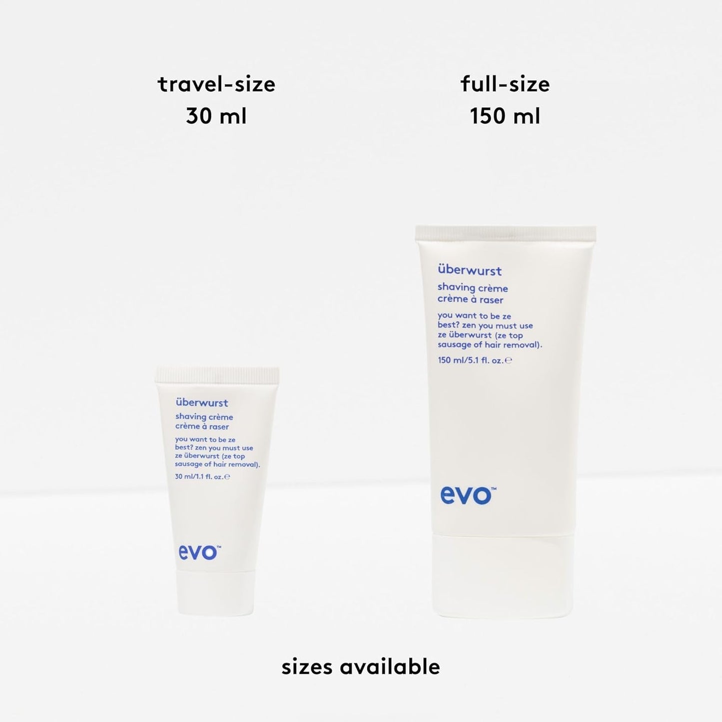 EVO Uberwurst Shaving Cream for Sensitive Skin - Moisturizing Formula Reduces Razor Burn | 5.1 fl oz