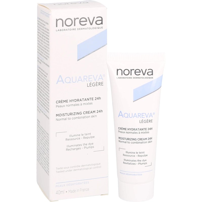 NOREVA LED AQUAREVA Créme Hydratante 24h Texture Légère (40 ml)