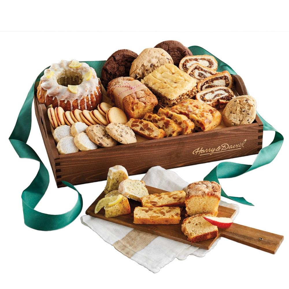 Harry & David Signature Bakery Tray, Assorted Pastries, Gift Basket Item, Dessert Platter