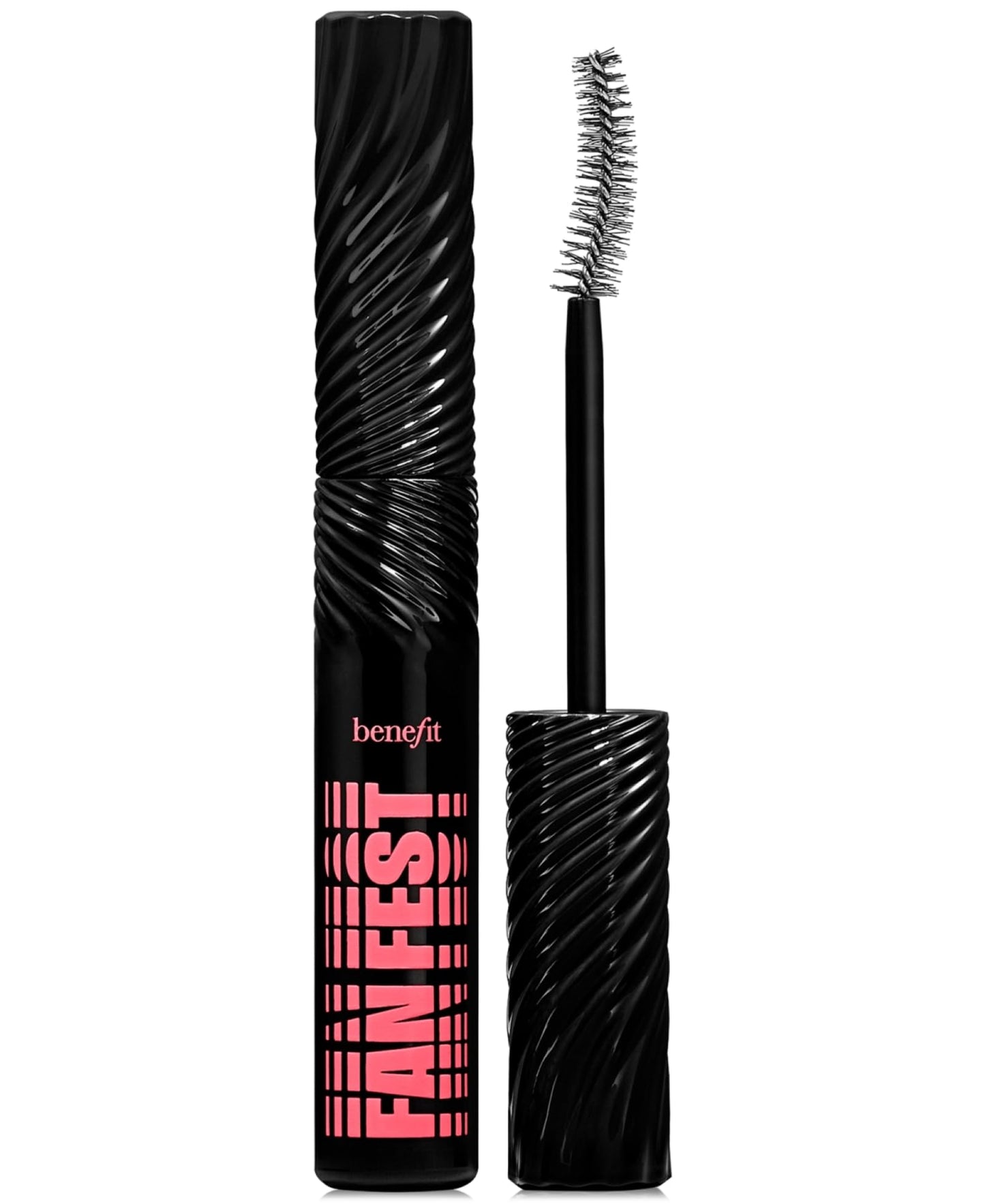 Benefit Cosmetics Mini Fan Fest Fanning & Volumizing Mascara Hyper Black, 0.14 Ounce (Pack of 1)