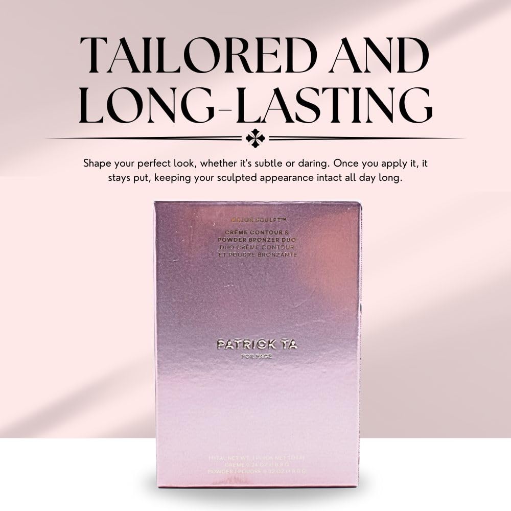 PATRICK TA Major Sculpt Crème Contour & Powder Bronzer Duo She's Statuesque