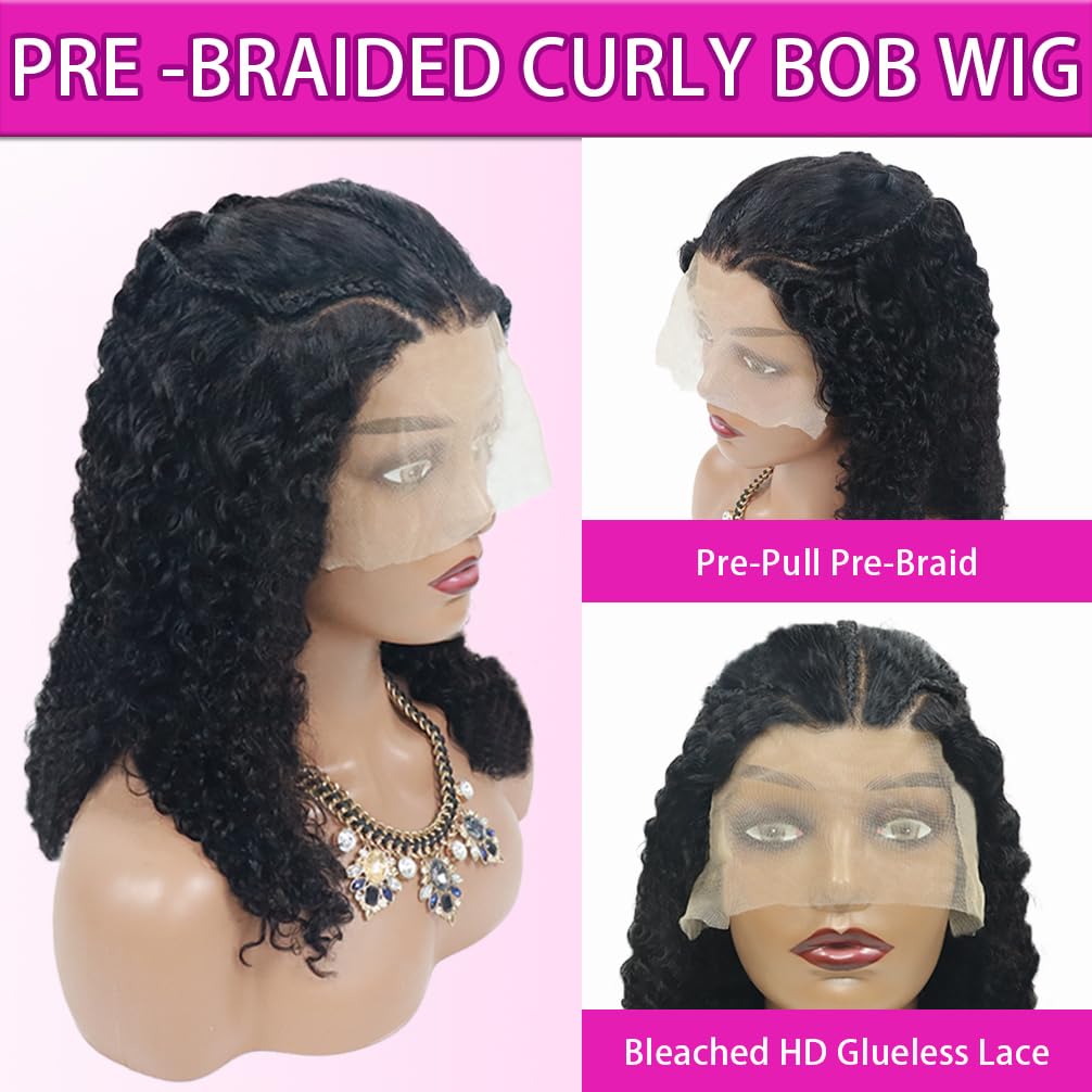 PXCPXC 613 Lace Front Wigs Human Hair Blonde Bob Wig Human Hair 13X4 HD Lace Closure Short Bob Wigs 180% Density 10 Inch Straight Lace Front Wig Human Hair Blonde Short Bob Wigs for Women