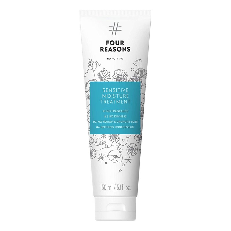 No nothing Hair Mask for Damaged Hair – Fragrance Free Deep Conditioner & Hydrating Treatment – Easy At Home Frizz Control & Detangler for Sensitive Scalp & Dry Hair – Vegan – 5.1 fl oz