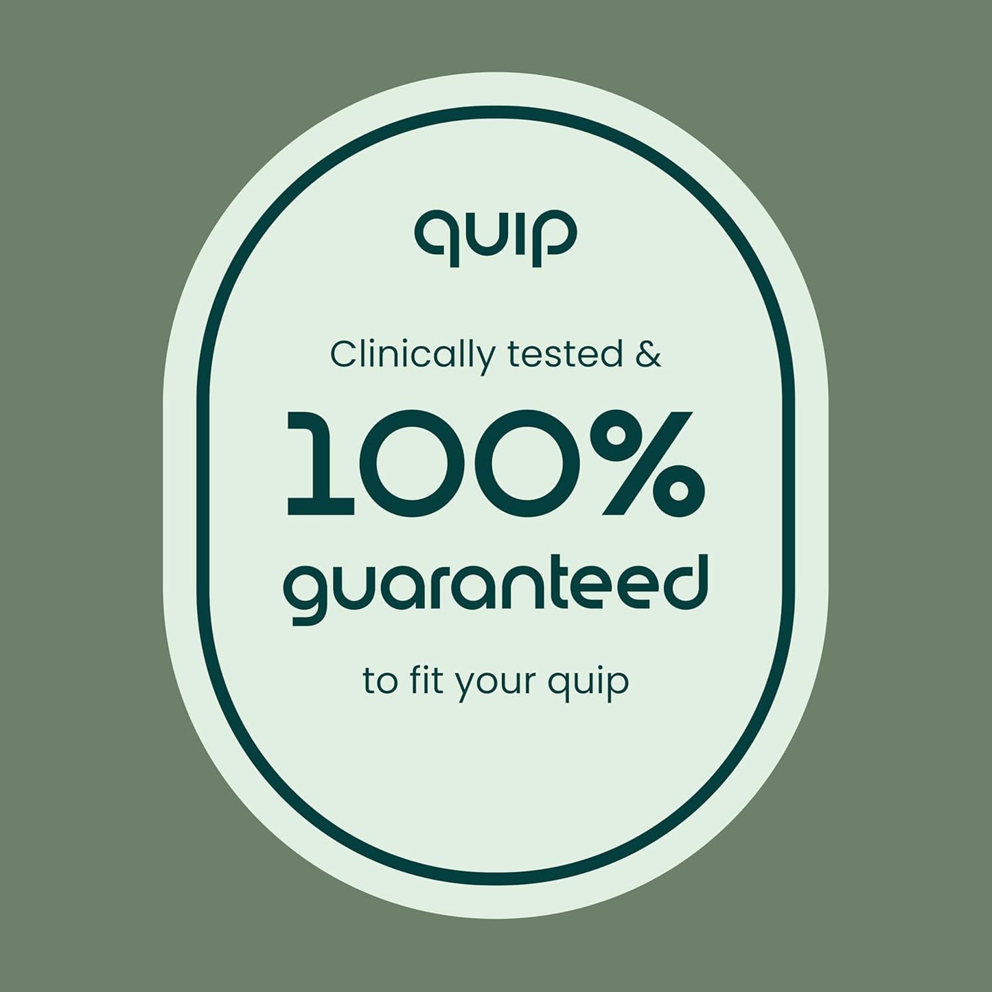 Quip Sonic Toothbrush Replacement Heads - Soft Bristle Refills for Electric Toothbrushes | 3 Pack, Lasts 3 Months Each