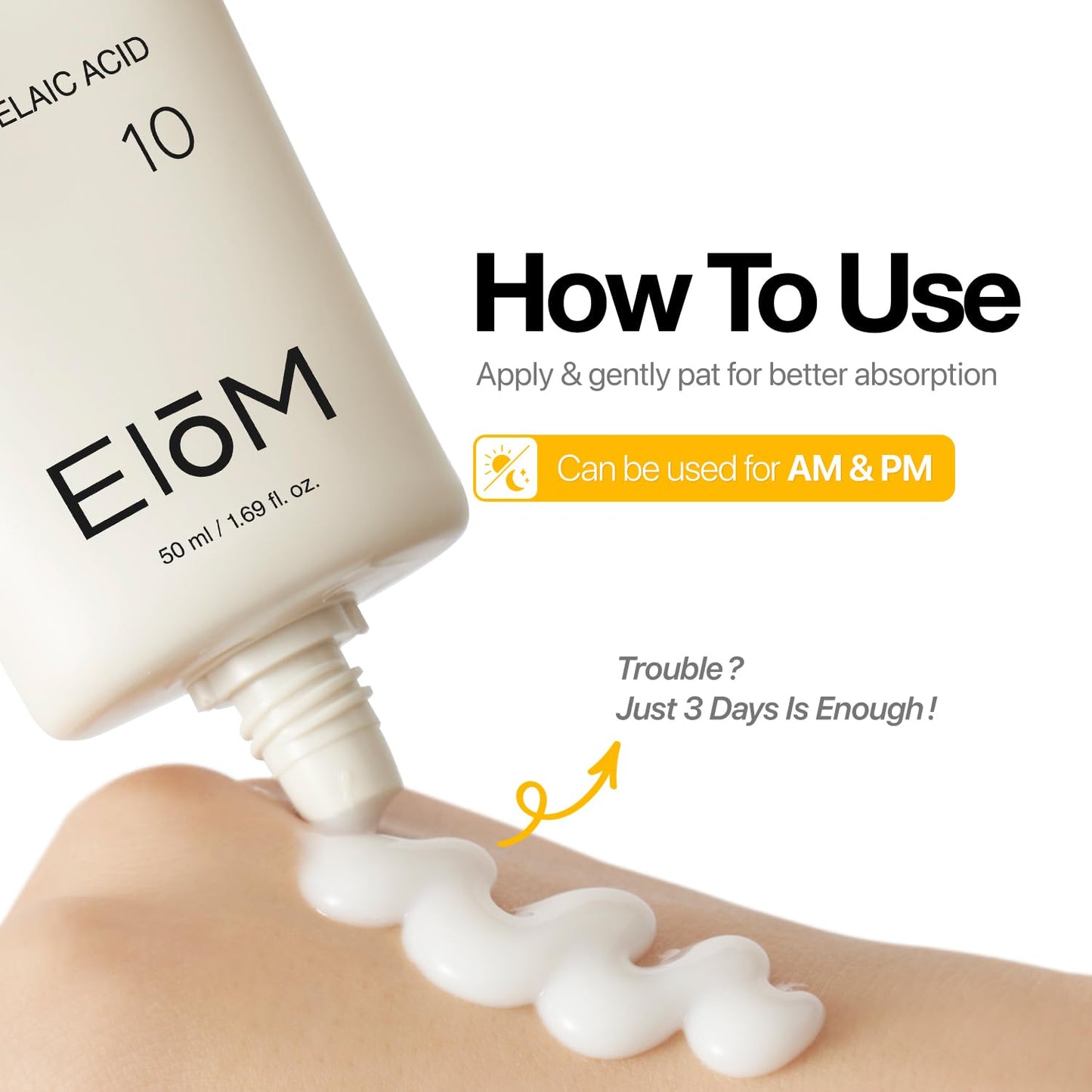 Azelaic Acid 10% Calming Cream - Blemish Relief & Skin Balancing | Fragrance-Free Moisturizer (50ml / 1.69 fl. oz.)