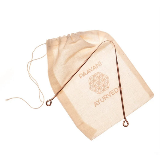PAAVANI Ayurveda - Copper Tongue Scraper