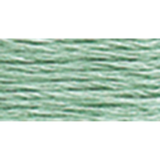 DMC 117-3813 Mouline Stranded Cotton Six Strand Embroidery Floss Thread, Light Blue Green, 8.7-Yard