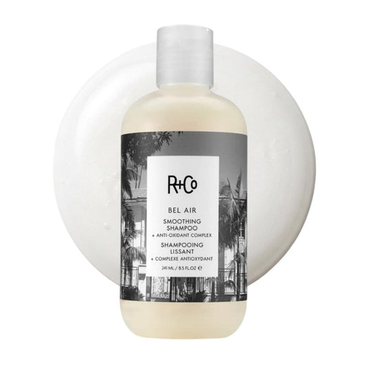 R+Co Bel Air Smoothing Shampoo – Anti-Oxidant Complex for Smooth, Frizz-Free Hair for All Hair Types – UV Protection, Shine & Hydration – Sulfate-Free, Vegan & Cruelty-Free – 8.5 oz