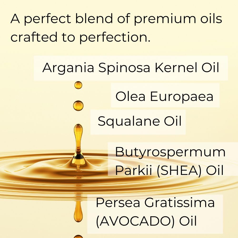 ELUXE Hair Oil | Smooth & Moisturize | Fight Frizziness | Add Deep Hydrating for Damaged Hair | Coats your hair and locks in moisture | Sulfate and Paraben-Free | 1 fl oz (Pack of 1)