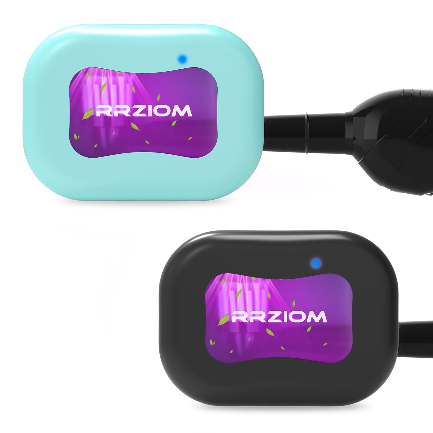 Toothbrush Case - Rechargeable Travel Holder for All Toothbrushes | Blue & Black