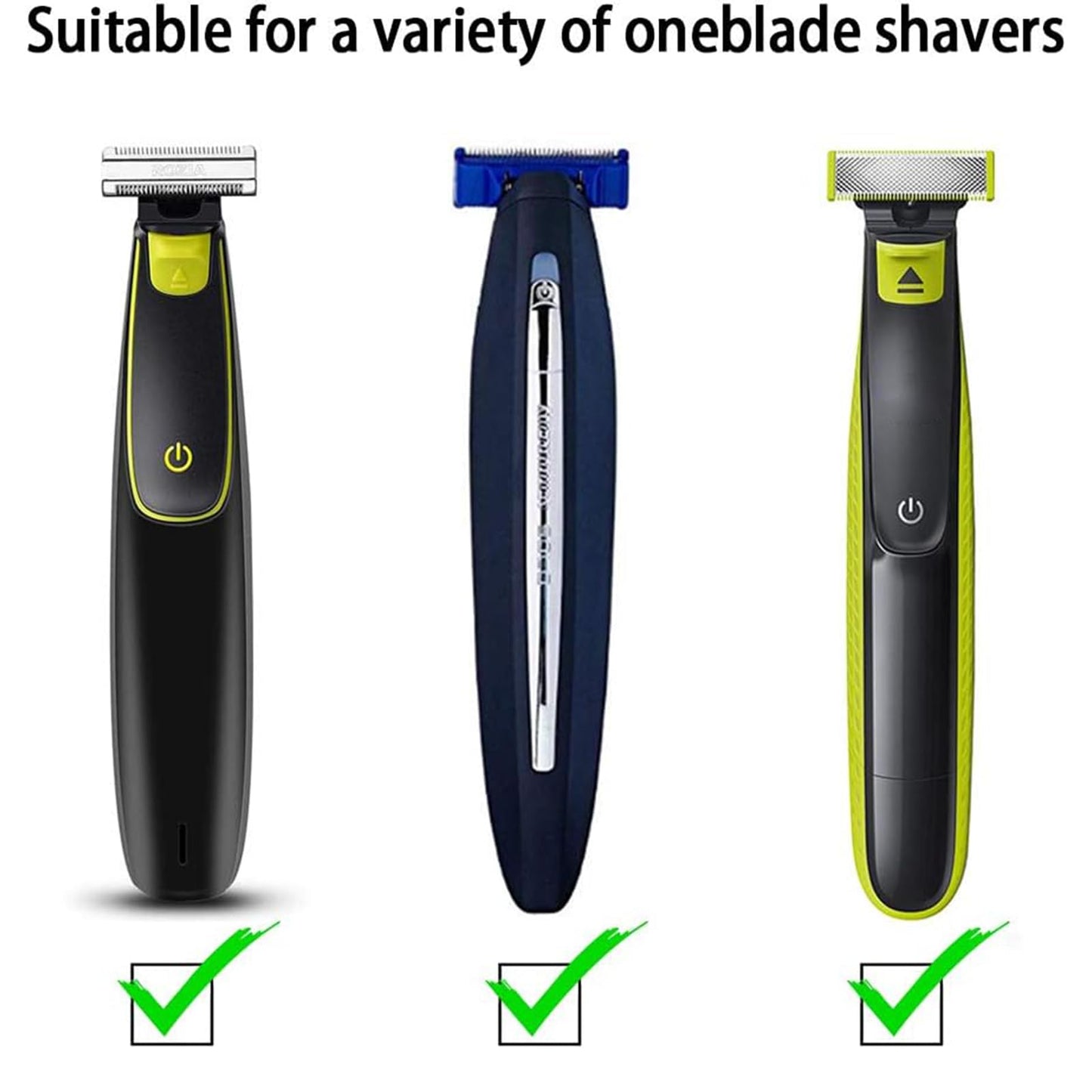 INVODA Electric Shaver Case for Norelco One Shaver Blade Razor Case Showerproof Body Hair Trimmer and Groomer for Men Storage Box EVA Protective Shaver Hard Case