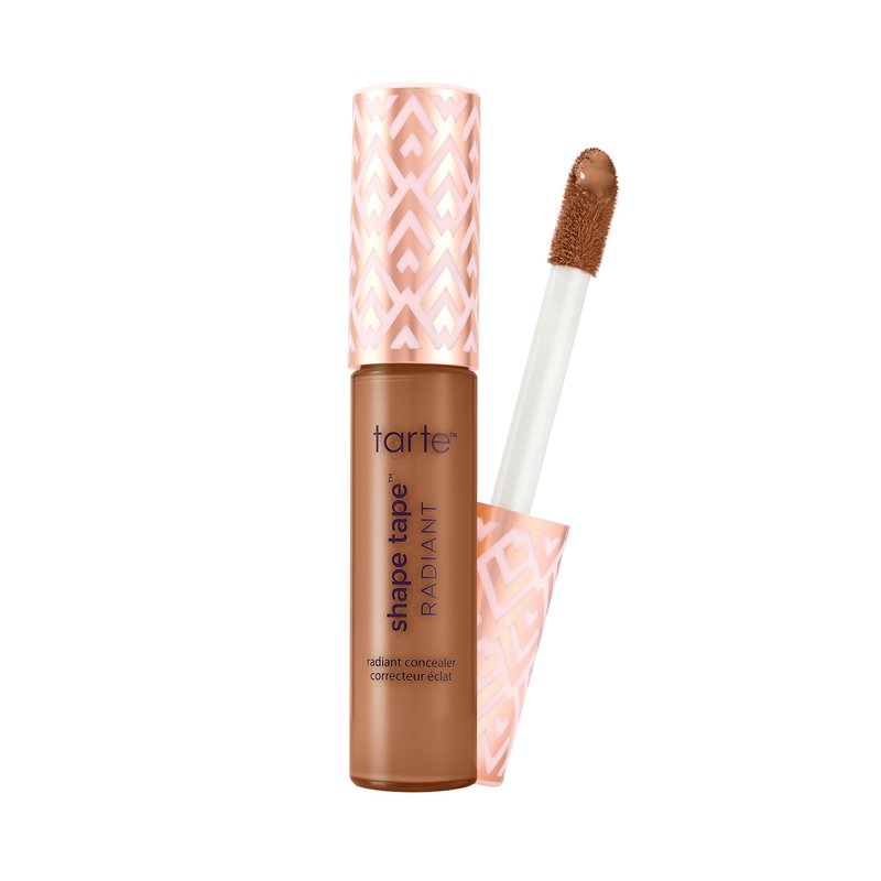 tarte shape tape radiant concealer – Medium-Coverage, Hydrating Finish Under Eye Concealer for Dark Circles, Redness & Discoloration, Vegan, Cruelty-Free, full size, 51H deep honey