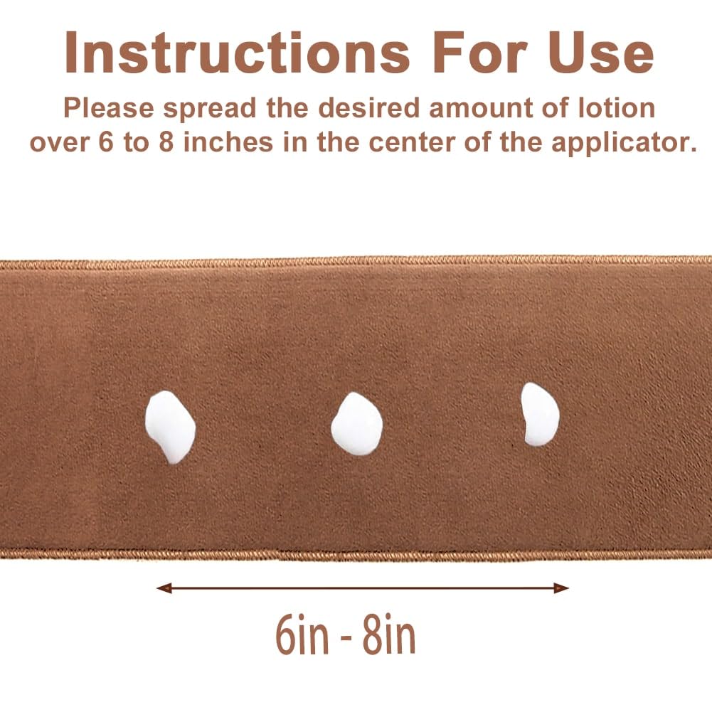 Self Tanning Mitt Applicator Kit - Ultra Soft & Streak-Free Self Tan Mitts | Includes Back Lotion Applicator