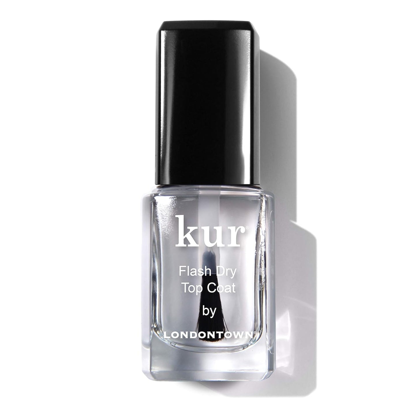 LONDONTOWN Nail Polish Top Coat - Fast Dry, Chip Resistant Clear Lacquer | High Shine or Matte Finish