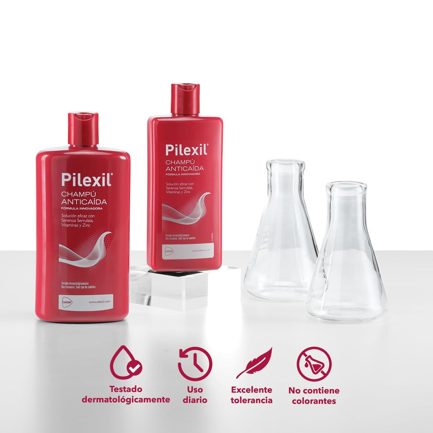 Pilexil Shampoo Anticaída triple protección 450 Ml
