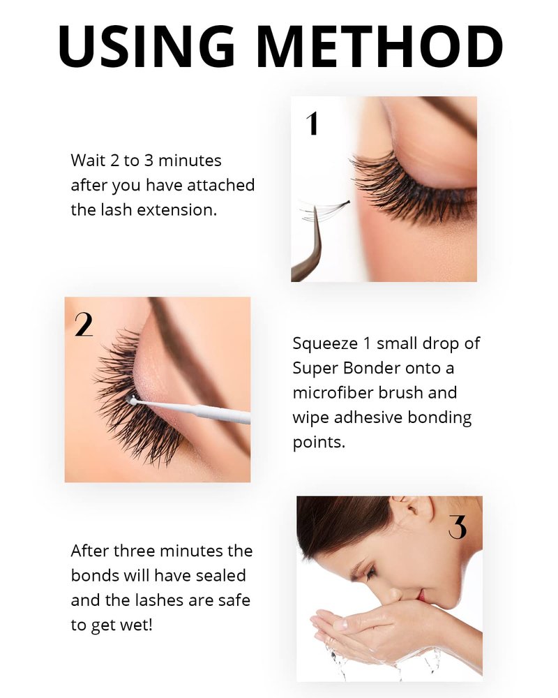 Eyelash Extension Bonder - Super Bonder Lash Glue Accelerator for Longer Retention | 15ML