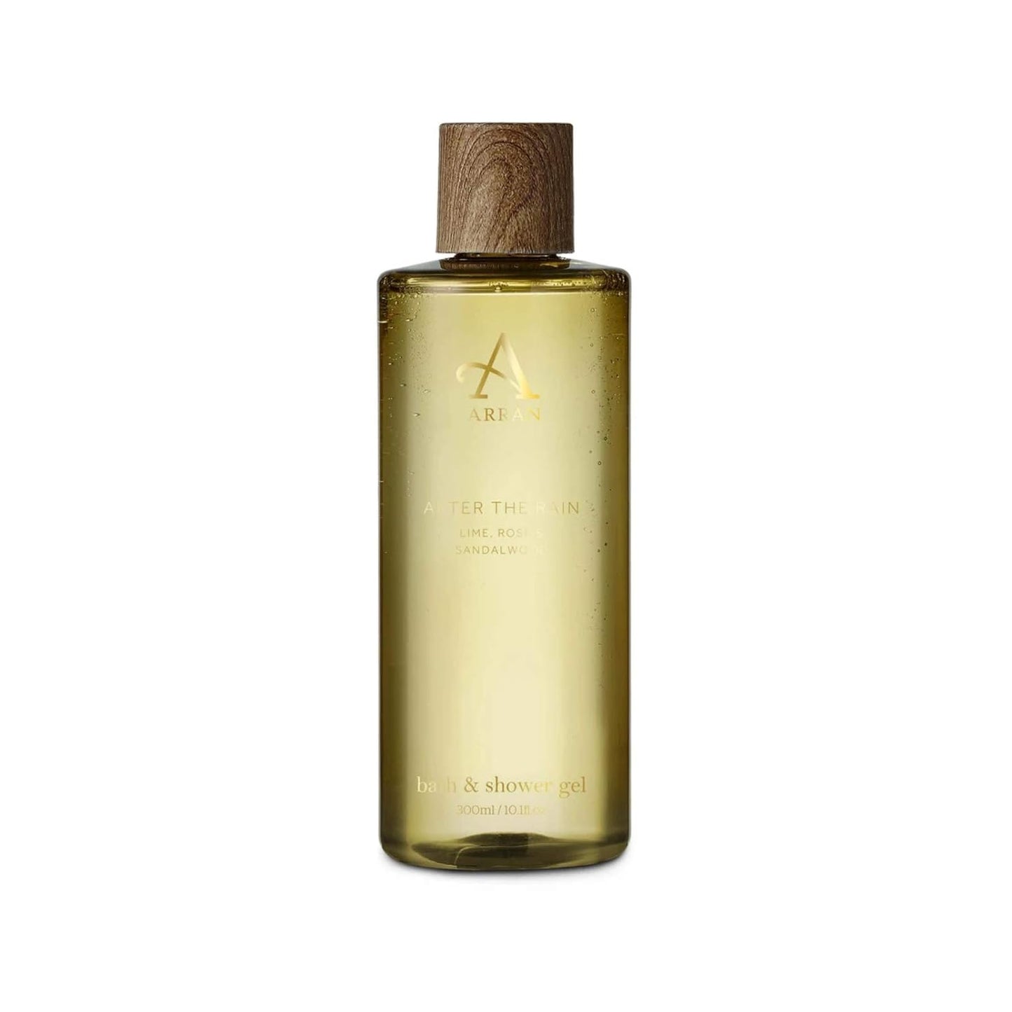Lime, Rose & Sandalwood Bath & Shower Gel - Refreshing 300ml