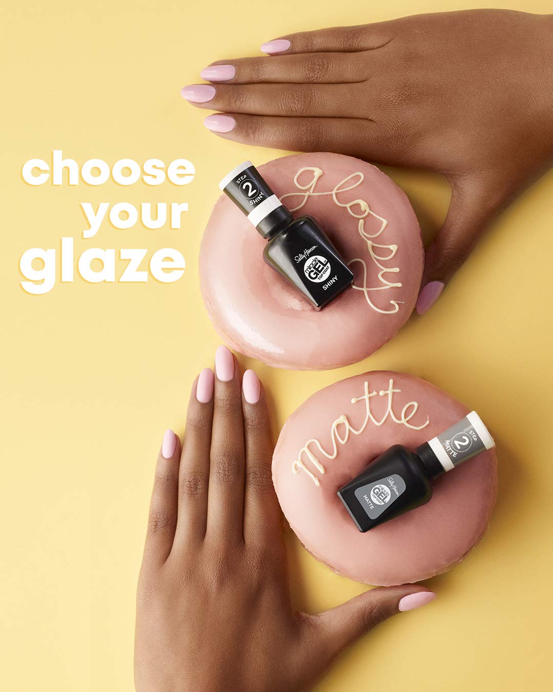 Sally Hansen Miracle Gel Nail Polish - Drive Me Glazy | 0.5 Fl Oz, Long-Lasting Shine