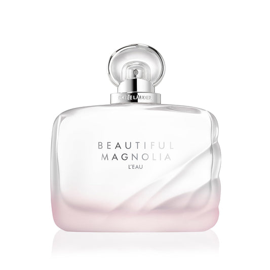 Estée Lauder Beautiful Magnolia L'Eau Eau de Toilette Spray with Notes of Lavender, Magnolia, Rose & Amber | Perfumes for Women, 3.4 Fl Oz