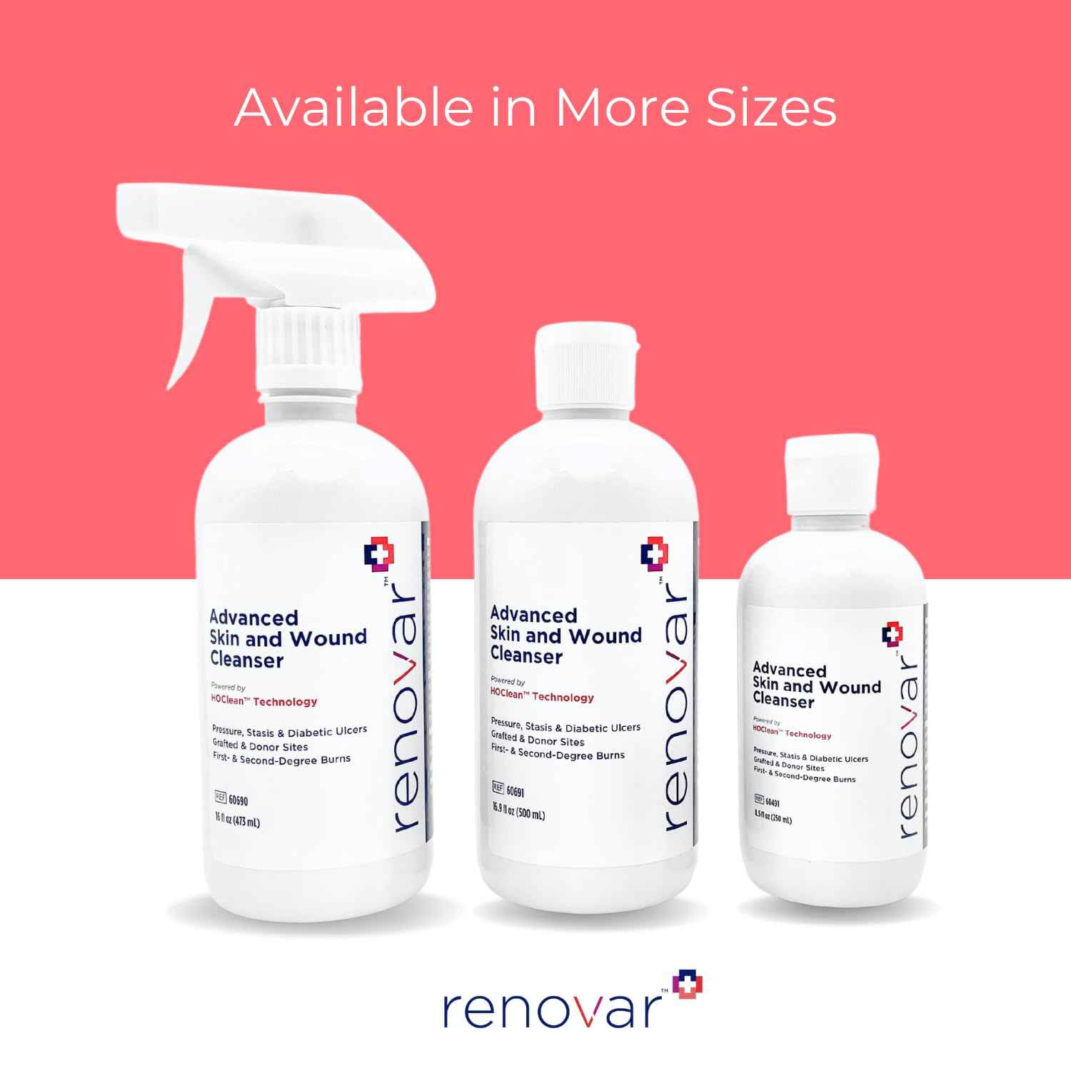 Advanced Skin and Wound Cleanser (1 Pack - 16 oz. Trigger Spray Bottle)