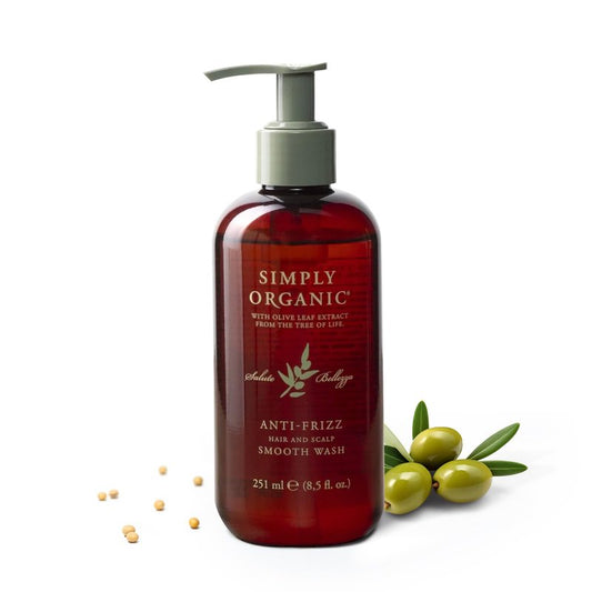 Hair & Scalp Wash Shampoo Made in Italy, All Natural Cruelty Free Hair Care for Women & Men with Organic Sage, Lime, Wildflowers & Olive Leaf Extract, 251ml/8.5floz, EVERYDAY