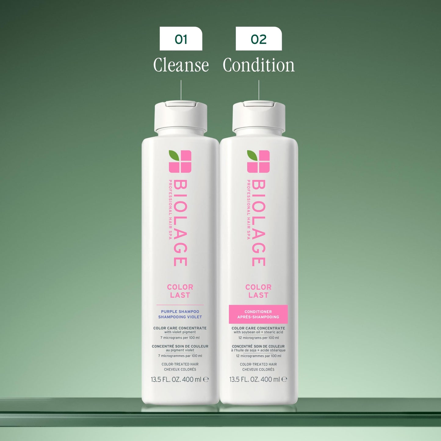 Biolage Color Last Purple Shampoo | Neutralizes Brass & Unwanted Yellow Tones | With Fig & Orchid | Paraben-Free | For Color Treated Hair | Vegan | Cruelty Free | Professional Shampoo | 33.8 Fl. Oz