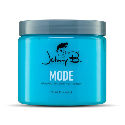 JOHNNY B. Mode Professional Hair Styling Gel, Long Lasting, Alcohol-free, No-flake formula, 16 oz