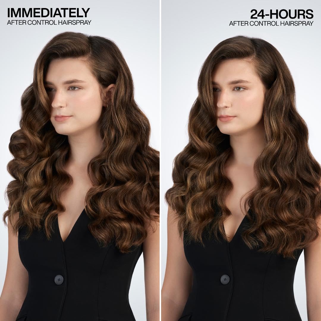 Redken Control Hair Spray 28 - Maximum Hold & Anti-Frizz Formula | 24-Hour Humidity Resistance for All Hair Types