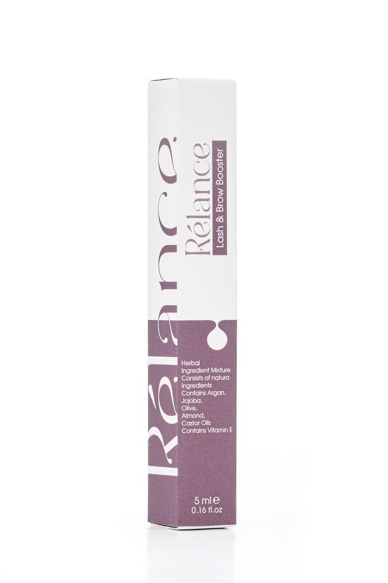 Natural Herbal Lash & Brow Growth Booster Serum - Argan, Jojoba & Castor Oils | 5ml